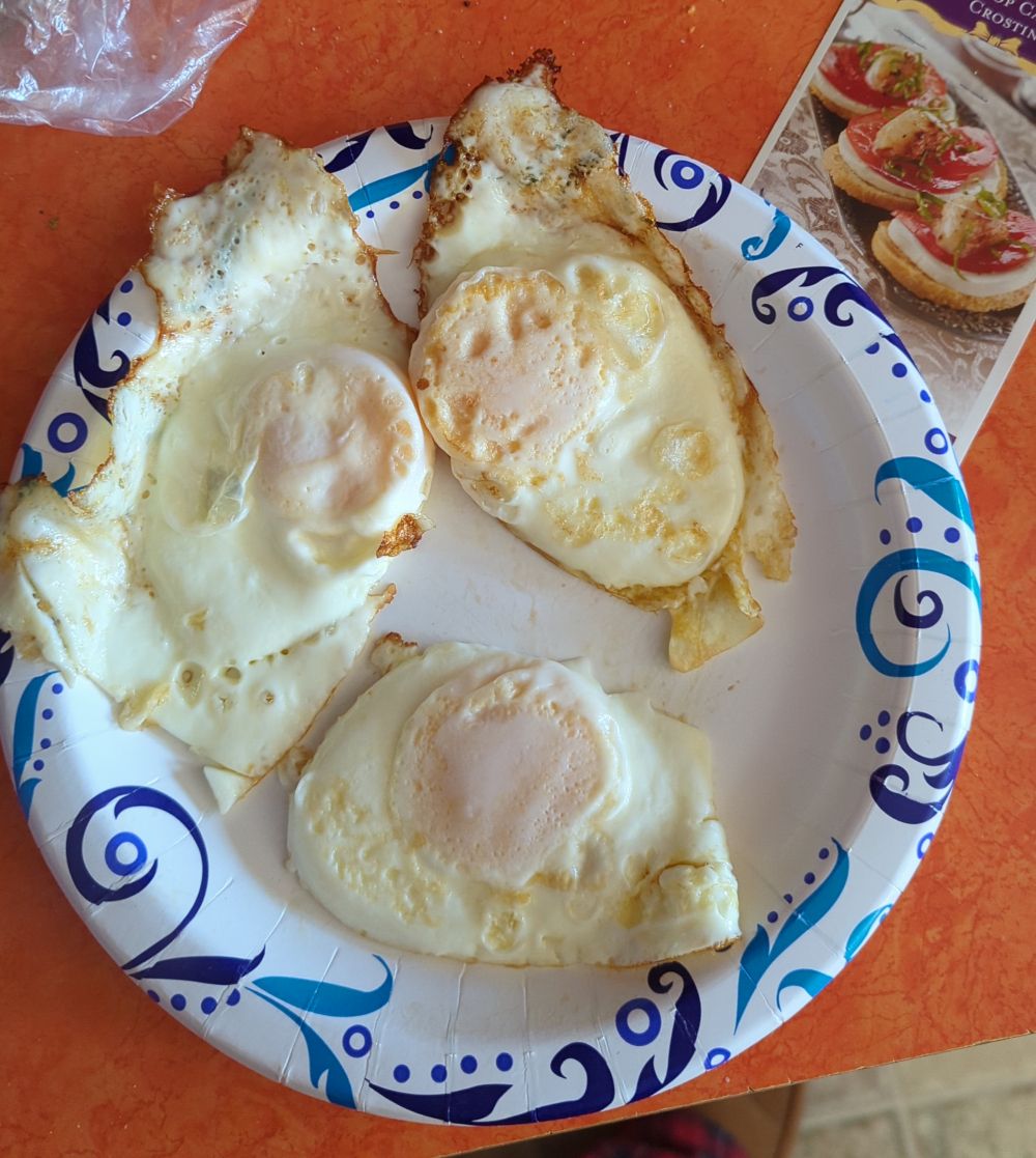 picture of the eggs I made