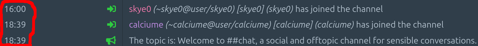 screenshot of my IRC client showing a dropped connection